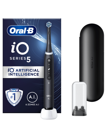iOG5.1B6.2DK Oral-B iO5 Elektrinis Dantų Šepetėlis Matt Black