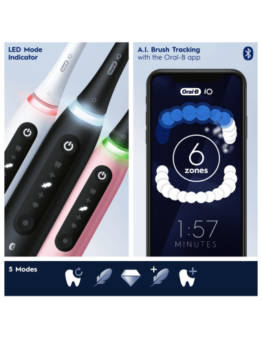 iOG5.1B6.2DK Oral-B iO5 Elektrinis Dantų...