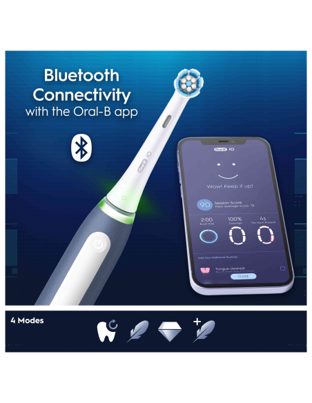 iOG4K.2N6.1DK iO My Way Ocean Blue Elektriskā Zobu Birste + Speciality Brush Head 