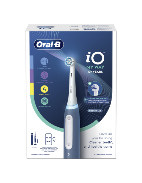iOG4K.2N6.1DK iO My Way Ocean Blue Elektriskā Zobu Birste + Speciality Brush Head 