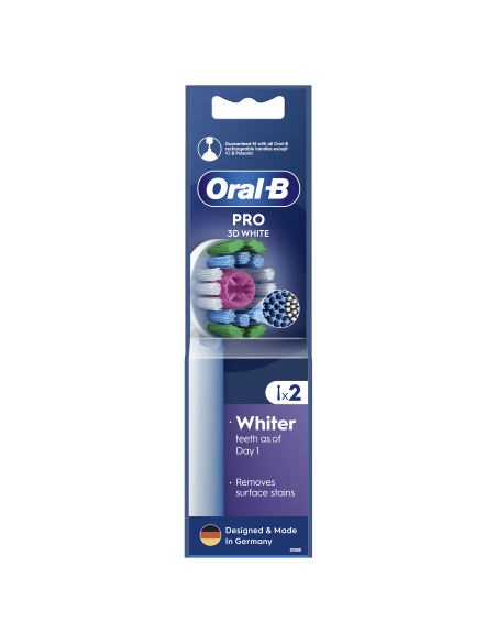 Oral-B EB18-2 3D White Pro Varuharjad, 2 tk
