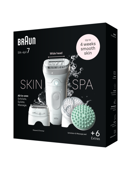 SE7-081 Braun Silk•épil 7 SkinSpa Epilaator