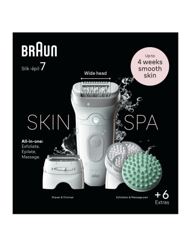 SE7-081 Braun Silk•épil 7 SkinSpa Epilaator