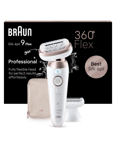 SES9-030 3D Braun Silk•épil 9 Flex Epilators