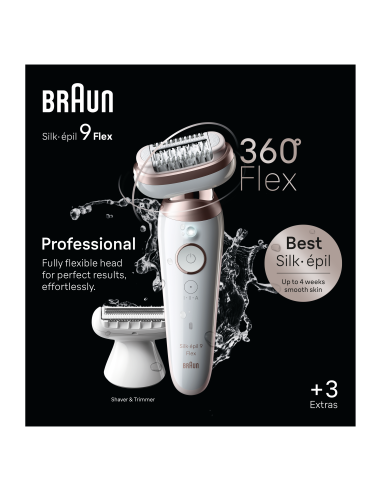 SES9-030 3D Braun Silk•épil 9 Flex Epilaator