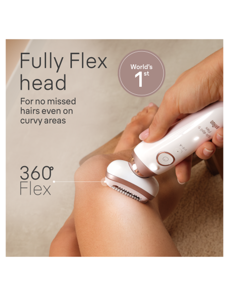 SES9-030 3D Braun Silk•épil 9 Flex Epilaator