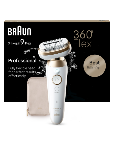 SES9-011 3D Braun Silk•épil 9 Flex Epiliatorius