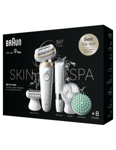 SES9-481 3D Braun Silk•épil 9 Flex SkinSpa...