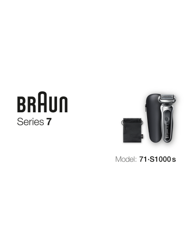 71-S1000s skuveklis Series 7 360° Flex,  AutoSence