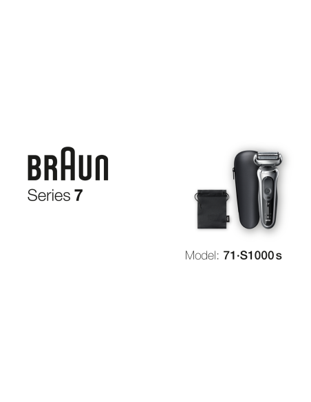 71-S1000s skuveklis Series 7 360° Flex,  AutoSence