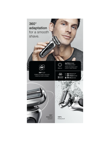 71-S1000s skuveklis Series 7 360° Flex,  AutoSence