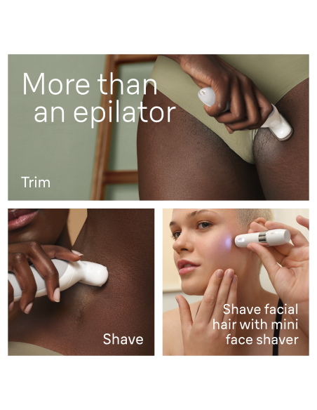 SES9-341 Braun Silk•épil 9 Epiliatorius + FS1000 Mini Skustuvas FACE
