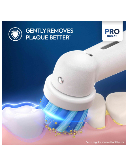 EB10-4 Kids Spiderman Elektriskās Zobu Birstes Uzgalis