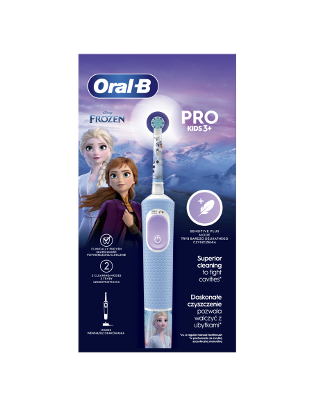 D103.413.2K Vitality PRO Kids Elektriskā Zobu Birste 3+ Frozen