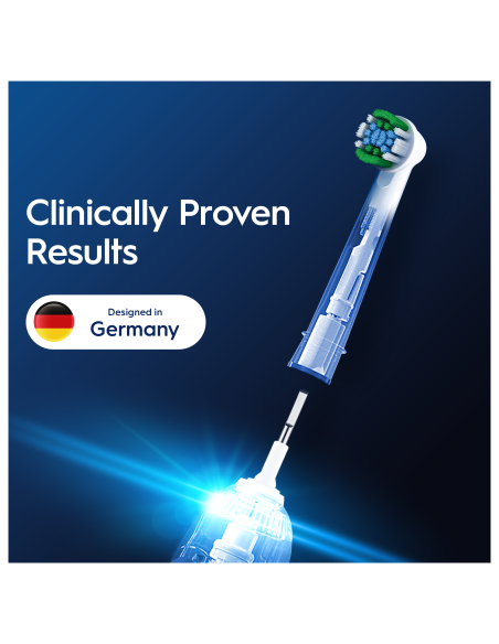 Oral-B EB20-8 Precision Clean Pro Zobu Birstes Uzgaļi, 8 Gab