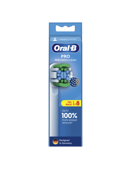 Oral-B EB20-8 Precision Clean Pro Zobu Birstes Uzgaļi, 8 Gab
