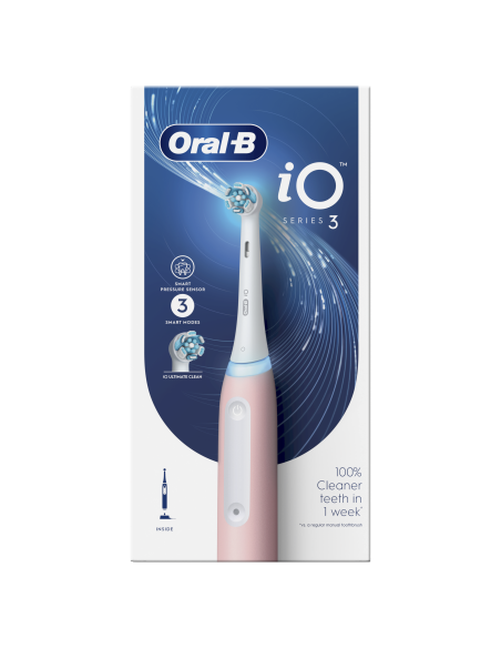 iOG3.1A6.0 Oral-B iO3 Elektriskā Zobu Birste Blush Pink