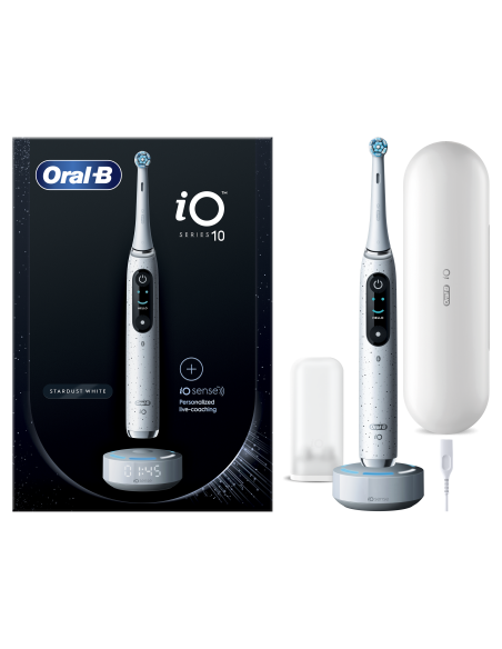 iOM10.1A3.1AD Oral-B iO10 Elektriskā Zobu Birste Stardust White