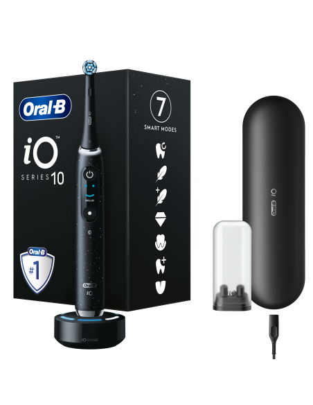 iOM10.1B4.2AD Oral-B iO10 Elektrinis Dantų Šepetėlis Cosmic Black