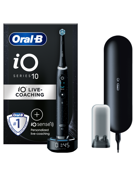 iOM10.1B4.2AD Oral-B iO10 Elektrinis Dantų Šepetėlis Cosmic Black