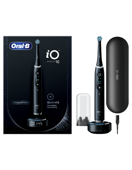 iOM10.1B4.2AD Oral-B iO10 Elektrinis Dantų Šepetėlis Cosmic Black