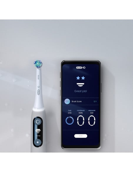 iOM6.1A6.1K Oral-B iO6 Elektrinis Dantų Šepetėlis Pink Sand
