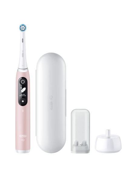 iOM6.1A6.1K Oral-B iO6 Elektrinis Dantų Šepetėlis Pink Sand