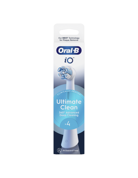 CWF-4 Oral-B UltimateClean White Zobu Birstes Uzgaļi, 4 Gab