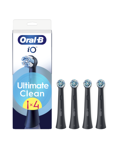 CBF-4 Oral-B UltimateClean Black Zobu Birstes Uzgaļi, 4 Gab