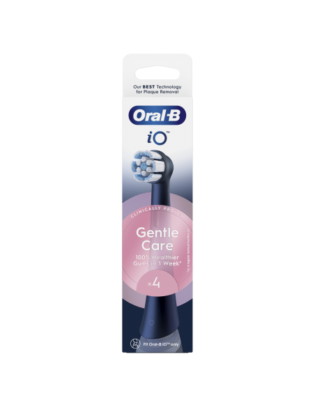 SBF-4 Oral-B GentleCare Black Zobu Birstes Uzgaļi, 4 Gab