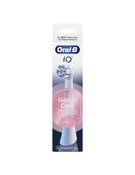 SWF-4 Oral-B GentleCare White Zobu Birstes Uzgaļi, 4 Gab