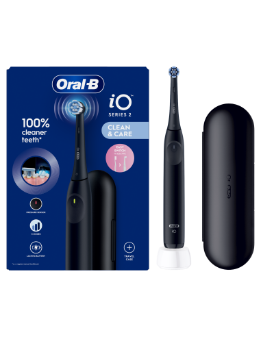 iOS2.1D9.2K Oral-B iO2 Elektriline Hambahari Night Black + Reisikarp
