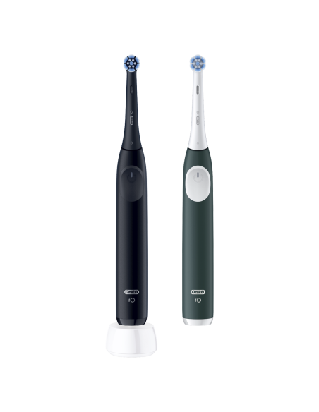 iOS2d.2ZZ9.0 Oral-B iO2 Elektriskā Zobu Birste Duo Night Black and Green Forest