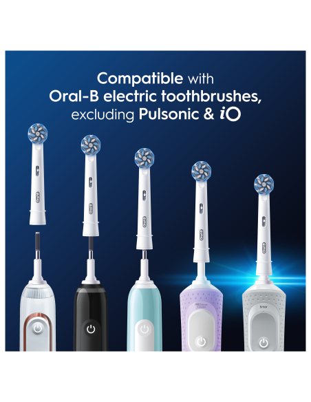 Oral-B EB60-8 Sensitive Clean Pro Dantų Šepetėlio Galvutės, 8 Vnt.