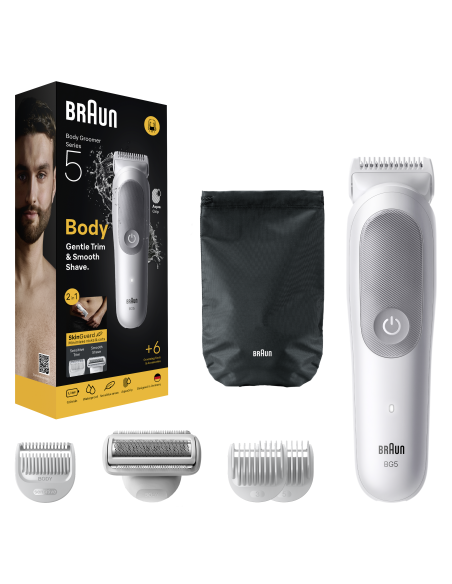 BG5550 Braun matu griešanas ierīce ķermenim 