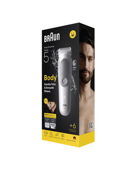 BG5550 Braun matu griešanas ierīce ķermenim 