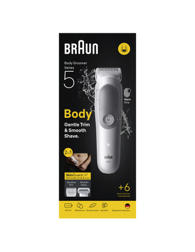 BG5550 Braun matu griešanas ierīce ķermenim 
