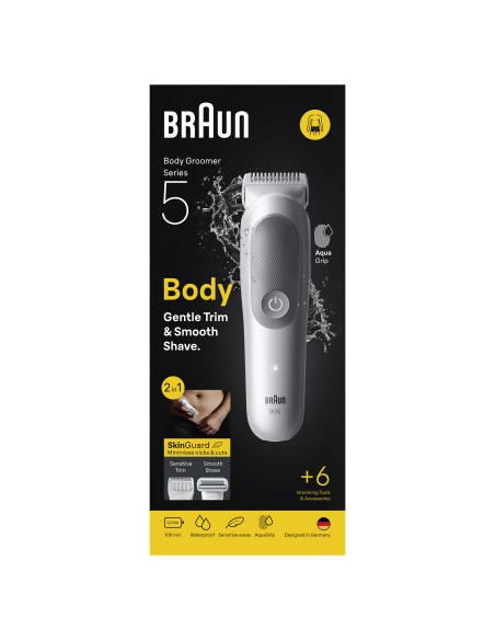 BG5550 Braun kehakarvade raseerimisseade (trimmer / piirel / pardel)