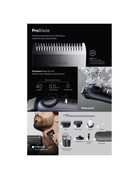 BT7540 Braun Barzdakirpė