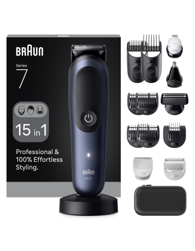 AIO7580 Braun Trimmeru Komplekts Viss Vienā 15in1 