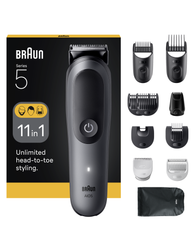 AIO5560 Braun Trimmeru Komplekts Viss Vienā 11in1 