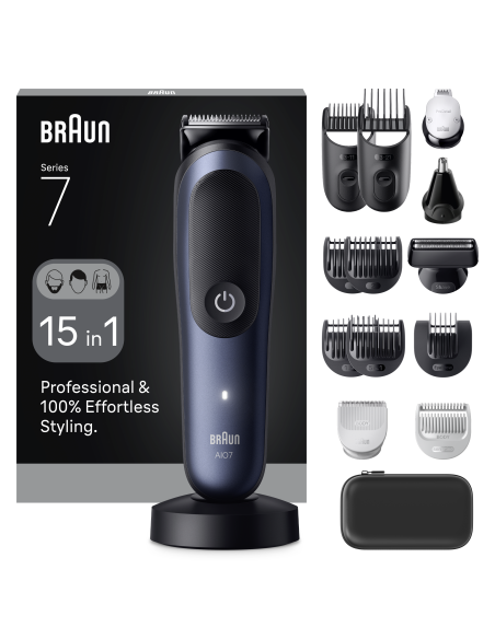 AIO7580 Braun Kirpimo Rinkinys Viskas Viename 15in1