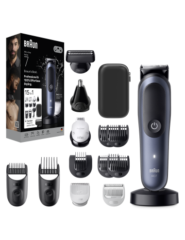 AIO7580 Braun Trimmeru Komplekts Viss Vienā 15in1