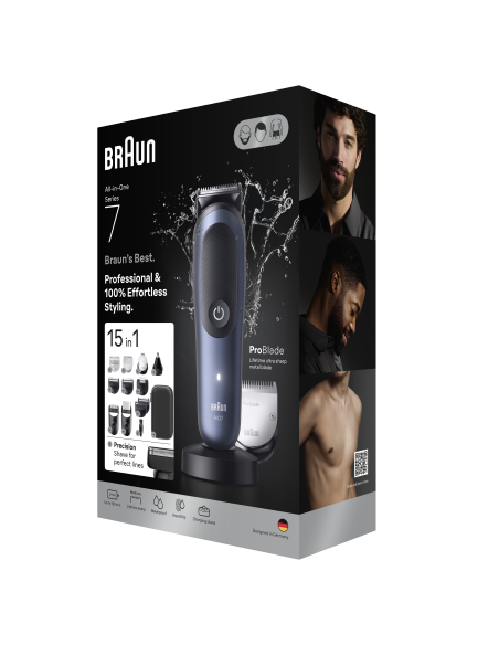AIO7580 Braun Kirpimo Rinkinys Viskas Viename 15in1