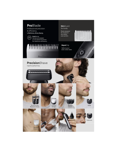 AIO7560 Braun Kirpimo Rinkinys Viskas Viename...