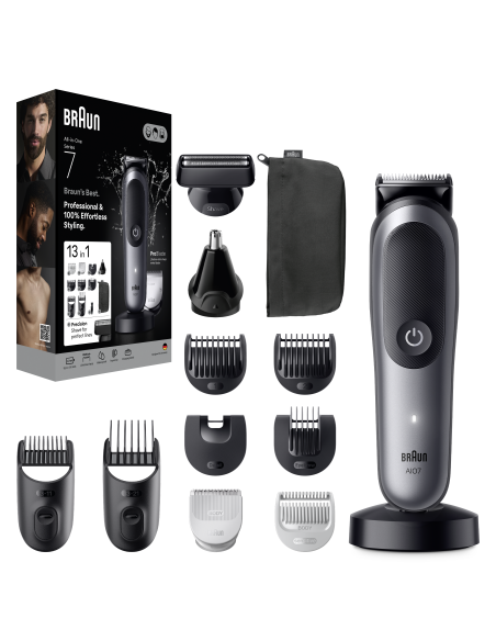 AIO7560 Braun Trimmeri Komplekt 13in1 piirel