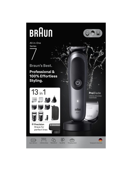AIO7560 Braun Kirpimo Rinkinys Viskas Viename 13in1
