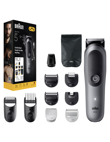 AIO5560 Braun Kirpimo Rinkinys Viskas Viename 11in1