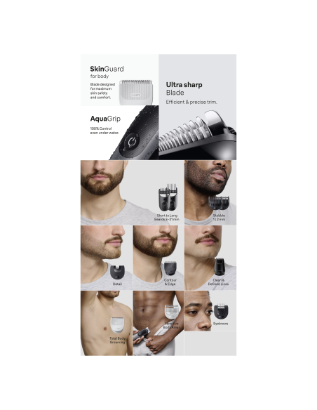 AIO5560 Braun Kirpimo Rinkinys Viskas Viename 11in1