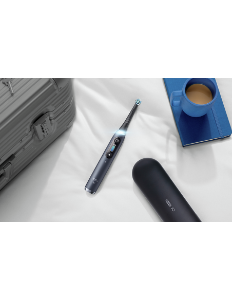 iOM9D.2J2.2AD Oral-B iO9 Duo Elektrinis Dantų Šepetėlis Black Onyx/ Rose